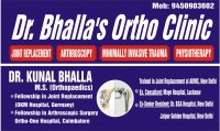 Dr. Kunal Bhalla, Orthopedist in Lucknow
