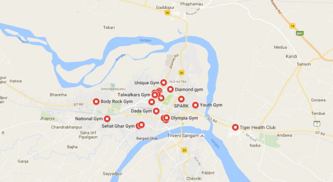 Best Gym & Fitness Centre in Allahabad According to Google Users Review