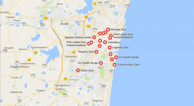 Best Gym & Fitness Centre in Chennai According to Google Users Review Best Gym & Fitness Centre in Chennai According to Google Users Review