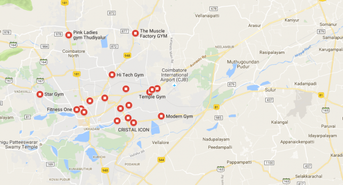 Best Gym & Fitness Centre in Coimbatore According to Google Users Review Best Gym & Fitness Centre in Coimbatore According to Google Users Review