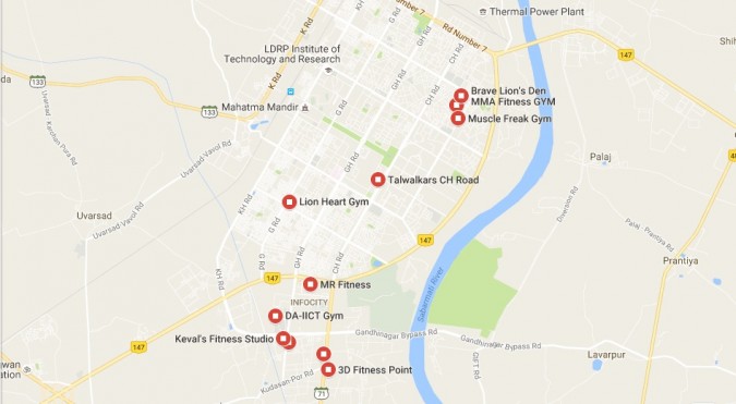 Best Gym & Fitness Centre in Gandhinagar According to Google Users Review Best Gym & Fitness Centre in Gandhinagar According to Google Users Review