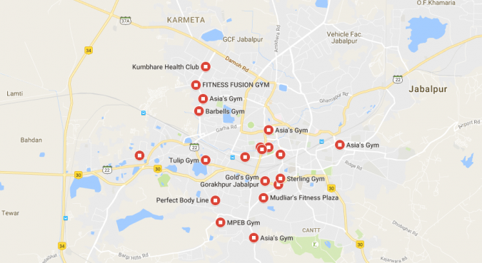 Best Gym & Fitness Centre in Jabalpur According to Google Users Review Best Gym & Fitness Centre in Jabalpur According to Google Users Review