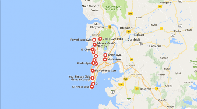 Best Gym & Fitness Centre in Mumbai According to Google Users Review