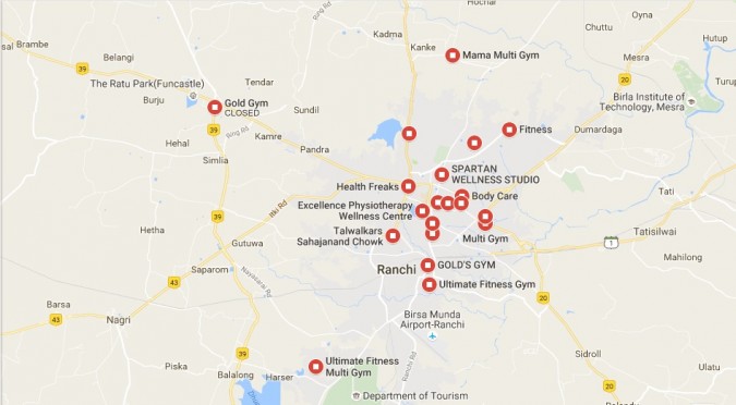 Best Gym & Fitness Centre in Ranchi According to Google Users Review Best Gym & Fitness Centre in Ranchi According to Google Users Review