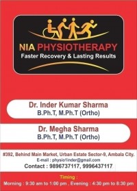 Dr. Inder Kumar Sharma, Physiotherapist in Ambala