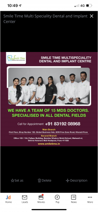 Dr neelam jaiswal, Dentist in Pune