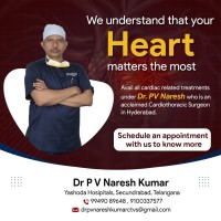 Dr P V Naresh Kumar, Cardiothoracic Surgeon in Secunderabad