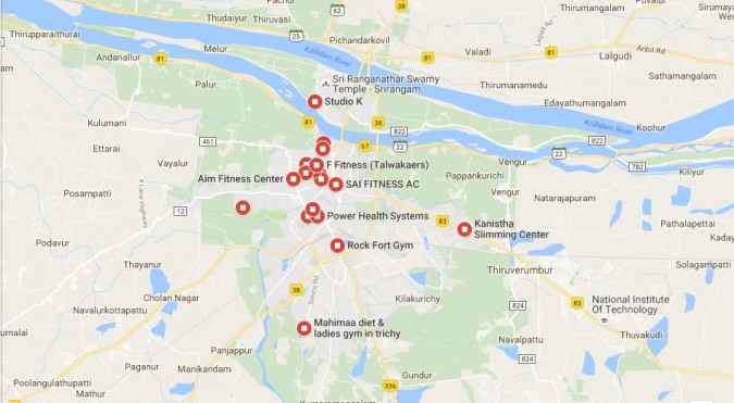 Best Gym & Fitness Centre in Tiruchirappalli According to Google Users Review Best Gym & Fitness Centre in Tiruchirappalli According to Google Users Review